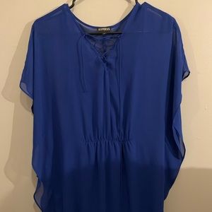 Blue express dress